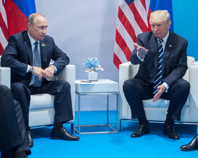 Владимир Путин и Дональд Трамп