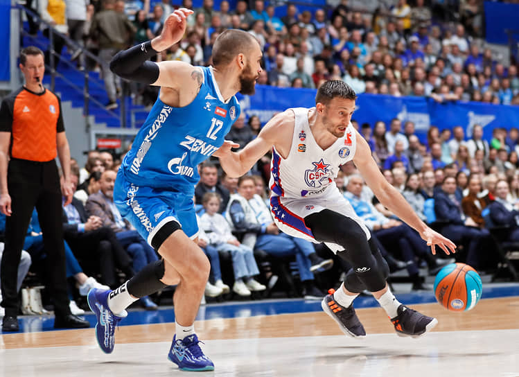 Матч финальной серии Единой лиги ВТБ ЦСКА (Москва) — «Зенит» (Санкт-Петербург)