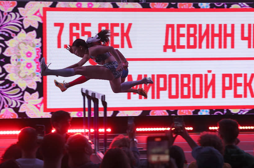 Участницы забега
