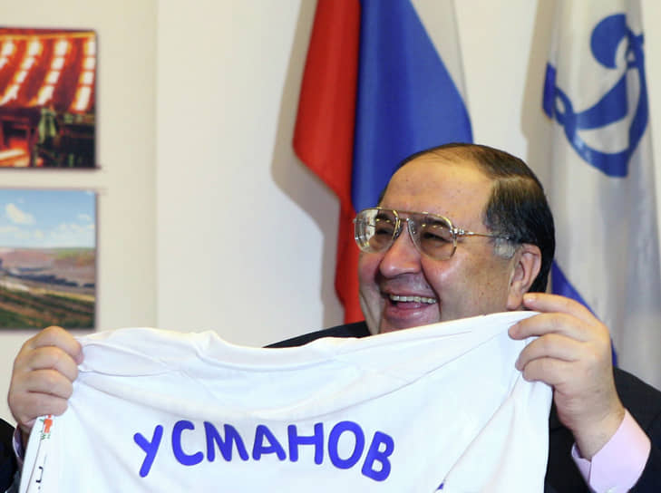 Алишер Усманов в 2008 году