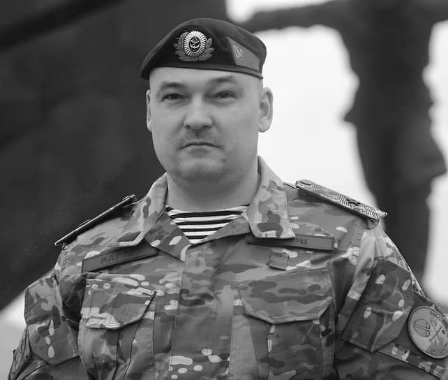 Заместитель главнокомандующего ВМФ России гвардии генерал-майор, Герой России Михаил Гудков