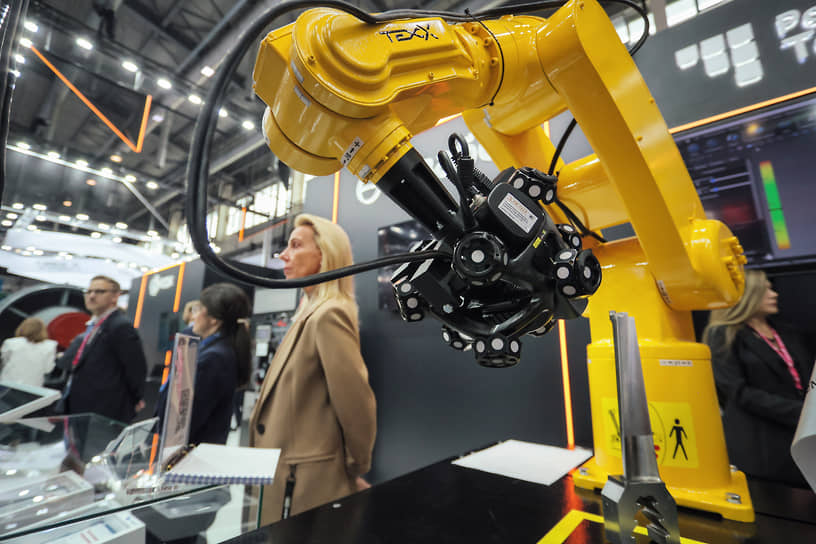 Стенд российского разработчика промышленных 3D-принтеров и метрологических систем AM.TECH