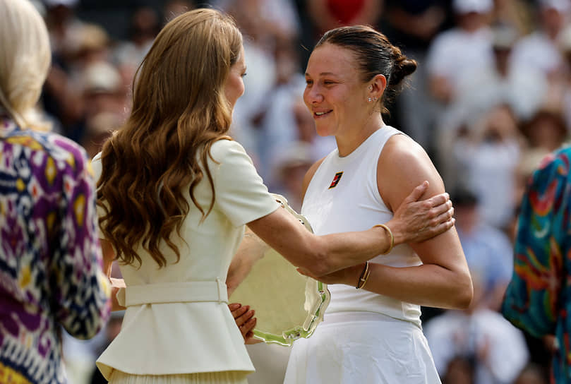 Принцесса Уэльская Кейт и теннисистка Аманда Анисимова 