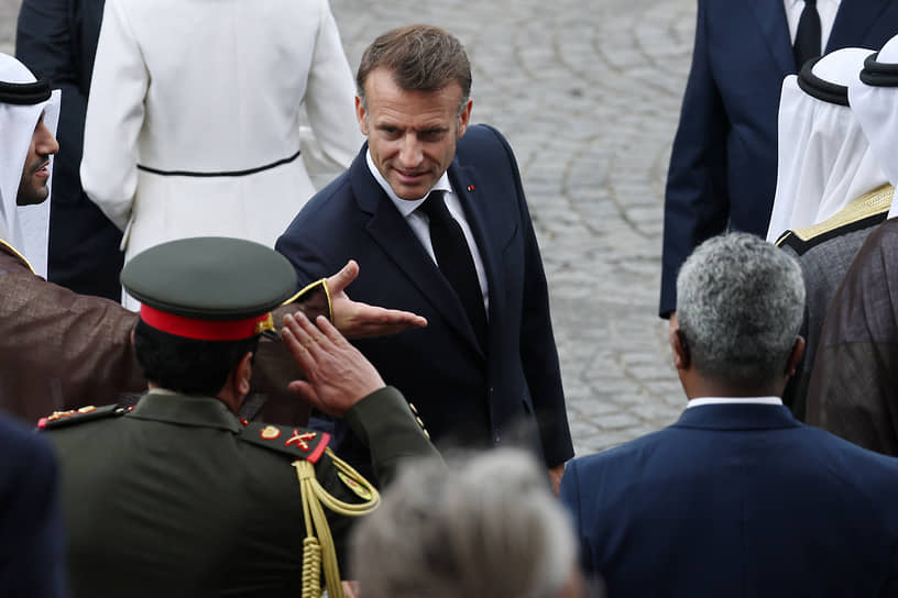 Президент Франции Эмманюэль Макрон