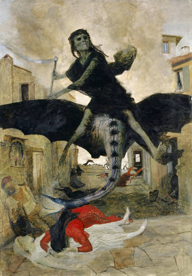 Арнольд Беклин, «Чума», 1898 год 