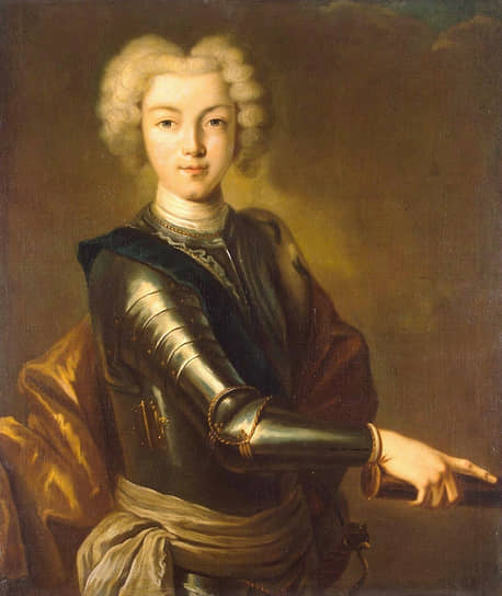 Неизвестный художник, «Портрет Петра II», около 1800 года 