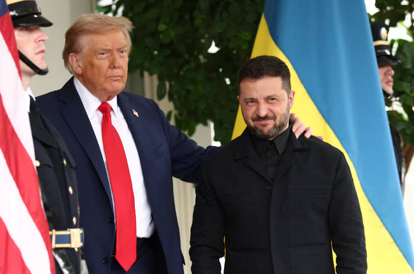 Дональд Трамп и Владимир Зеленский
