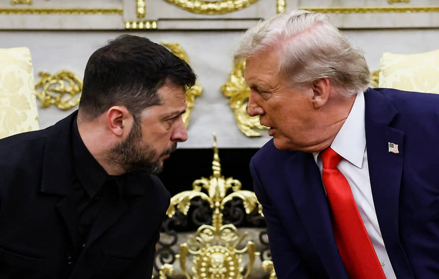Владимир Зеленский и Дональд Трамп 