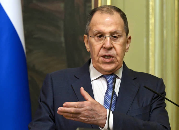 Министр иностранных дел России Сергей Лавров