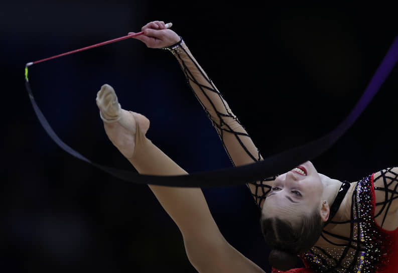 Узбекистанская спортсменка Тахмина Икромова  