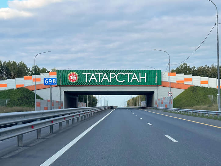 При поездке по М-12 сложно не заметить, что оказался в другом регионе 