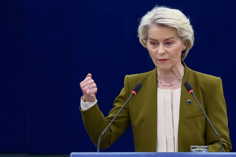 Глава Еврокомиссии Урсула фон дер Ляйен