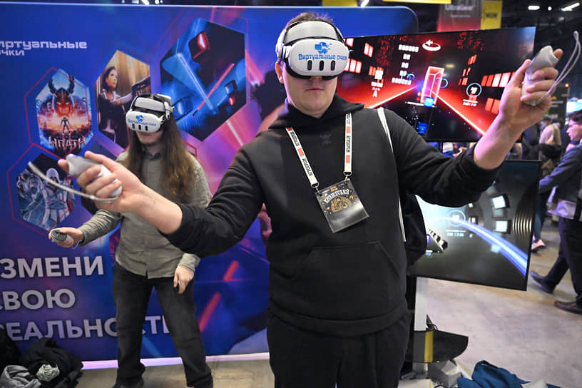 Интерактивная зона с демонстрацией VR-технологий
