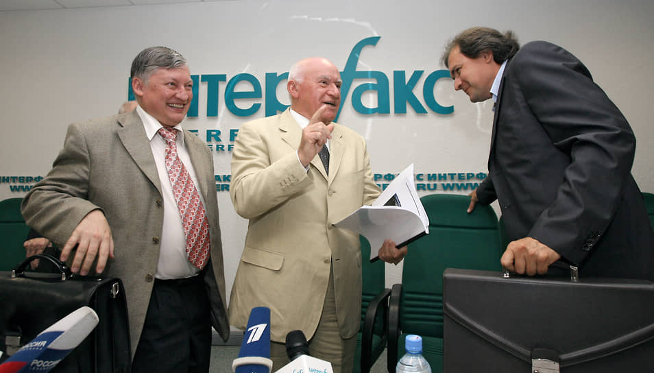 Лео Бокерия на заседании президиума Российской академии наук (РАН), 2007