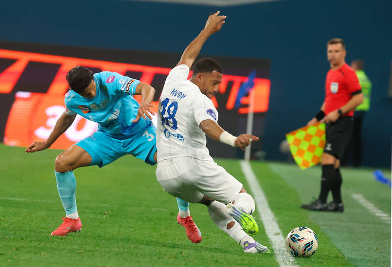 Матч между командами «Зенит» и «Оренбург»