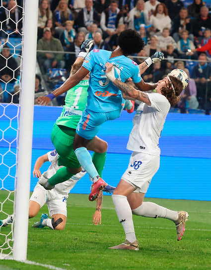 Матч между командами «Зенит» и «Оренбург»