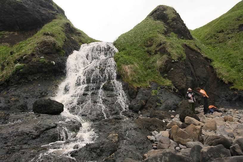 Горная река на острове Монерон