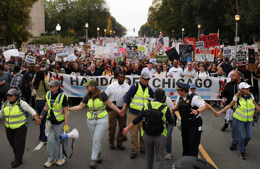 Акция «Нет королям» в Чикаго