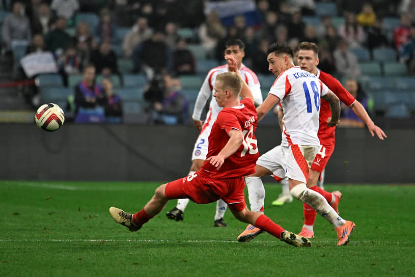 Матч сборных России и Чили