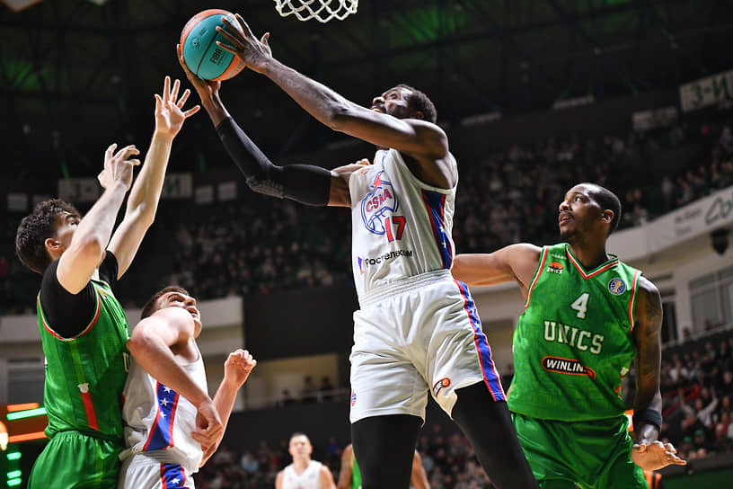 Матч между ЦСКА и УНИКСом