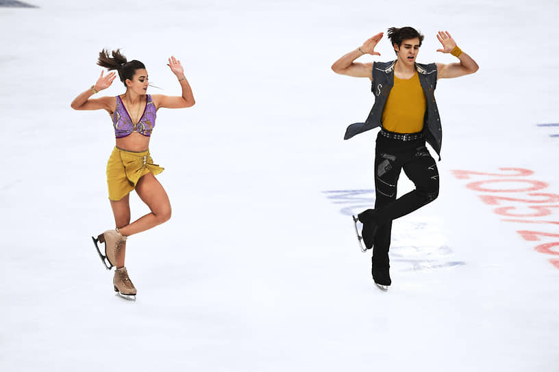 Спортсмены Софья Шевченко и Андрей Ежлов