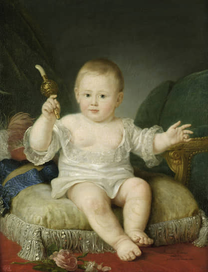 Александр I в детстве, 1780-е
