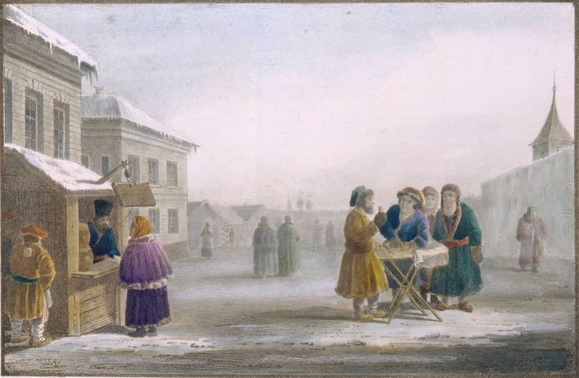 Продавцы табака, 1825