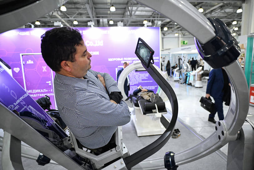 Экспозиция демонстрирует современные разработки и решения для системы здравоохранения