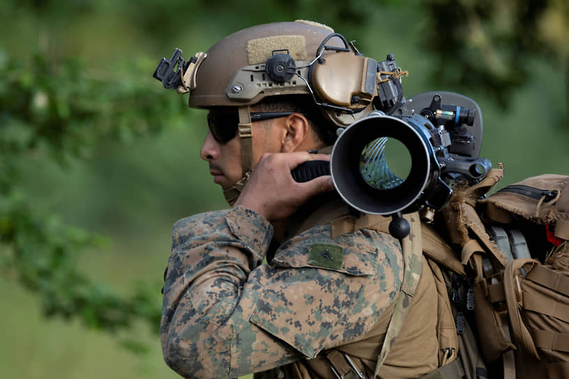 Морпех после высадки