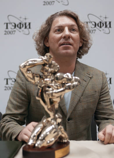 На церемонии вручения премии «ТЭФИ» в Лужниках, 2007 год
