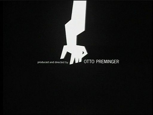 &lt;b>«Человек с золотой рукой»&lt;/b>&lt;br>
Титры СОЛ БАСС, режиссер ОТТО ПРЕМИНДЖЕР, 1955