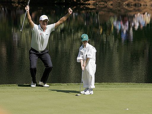 10.04.2008 Турнир по гольфу Masters Par 3 в США