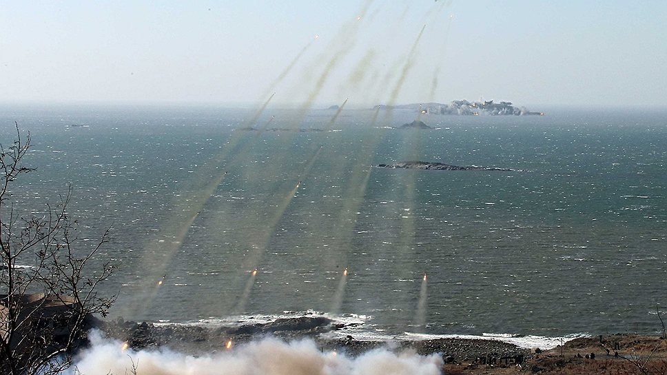 В Северной Корее на днях прошли военные учения на восточном побережье страны