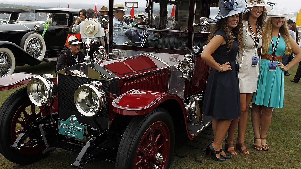 Еще один «ветеран» конкурса — Rolls Royce Silver Ghost Rothchild, выпущенный в 1912 году