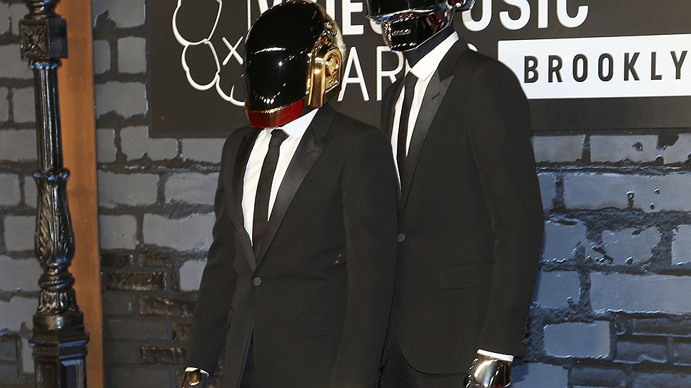 Французский музыкальный электронный дуэт Daft Punk