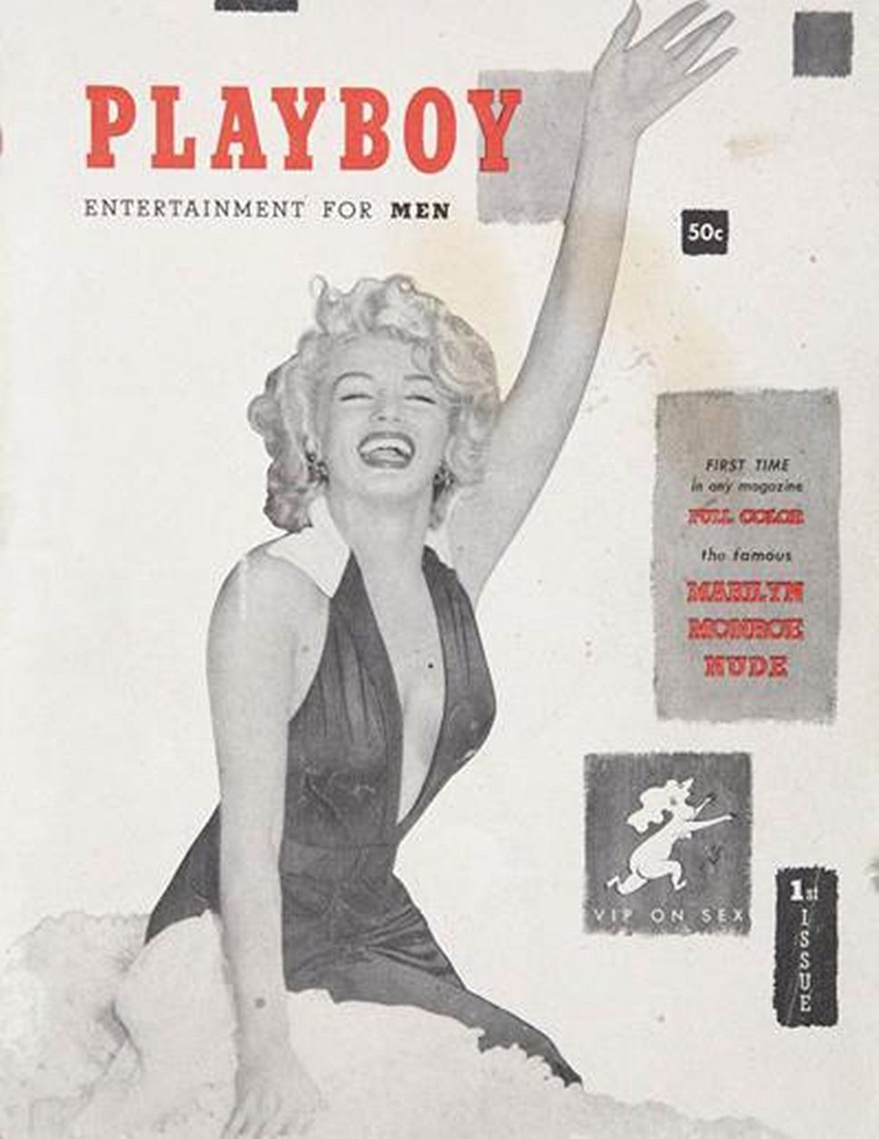 1953 год. Вышел первый номер журнала Playboy. На обложке первого номера была Мэрилин Монро