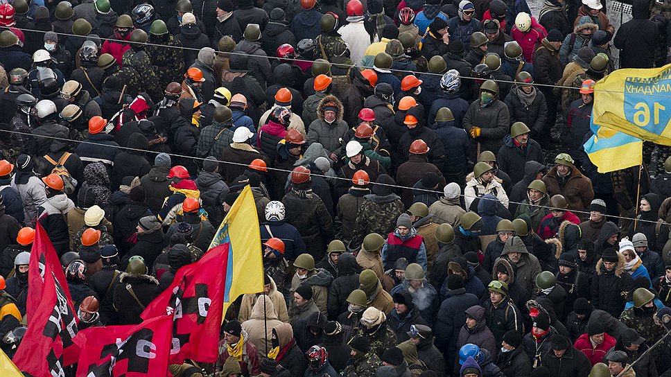 Противники власти пока не собираются расходиться с Майдана