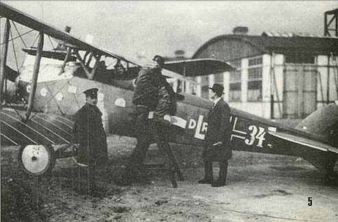 1919 год. Компания DLR открыла первую в Европе пассажирскую авиалинию