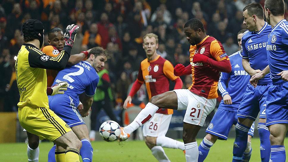 Турецкий Galatasaray добился на своем поле ничьей 1:1 в противостоянии с английским Chelsea