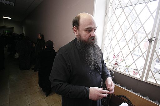 Главный редактор газеты &amp;quot;Русь православная&amp;quot; Константин Душенов во время заседания Кировского районного суда. Константина Душенова обвиняют в экстремизме