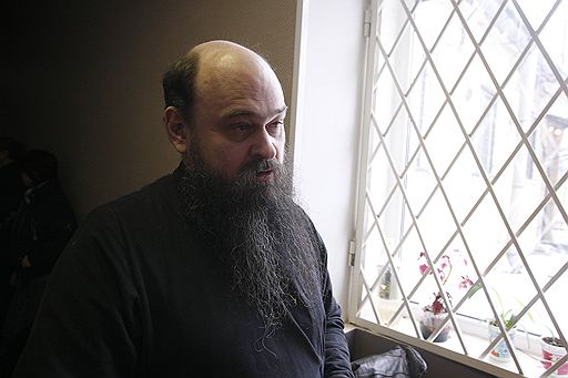 Главный редактор газеты &amp;quot;Русь православная&amp;quot; Константин Душенов во время заседания Кировского районного суда. Константина Душенова обвиняют в экстремизме