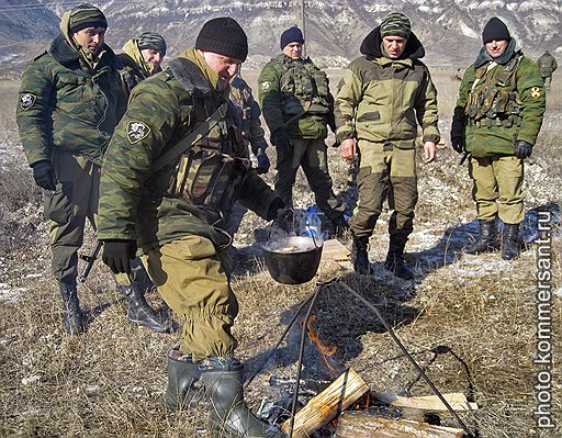 102-й бригаде внутренних войск МВД России в Дагестане приходится работать в основном в горно-лесистой местности