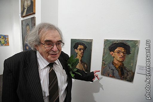 Первый послевоенный абстракционист  СССР  Юрий Злотников в автопортретах реализмом отнюдь не пренебрегал