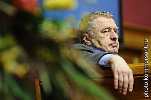 Лидер Либерально-демократической партии Владимир Жириновский 