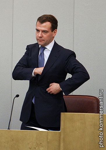 Президент России Дмитрий Медведев 