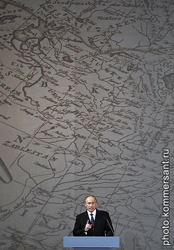 Владимир Путин готов стать собирателем земель советских вокруг России