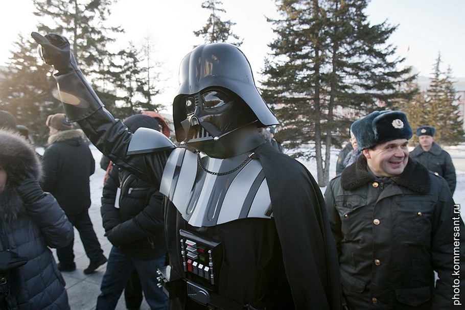 24 декабря 2011 года. Митинг протеста против фальсификаций на выборах 4 декабря на площади Советов в Барнауле