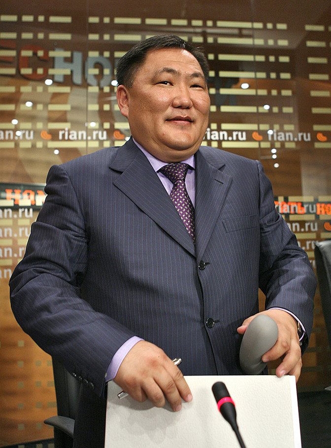 Председатель правительства Республики Тыва Шолбан Кара-Оол 