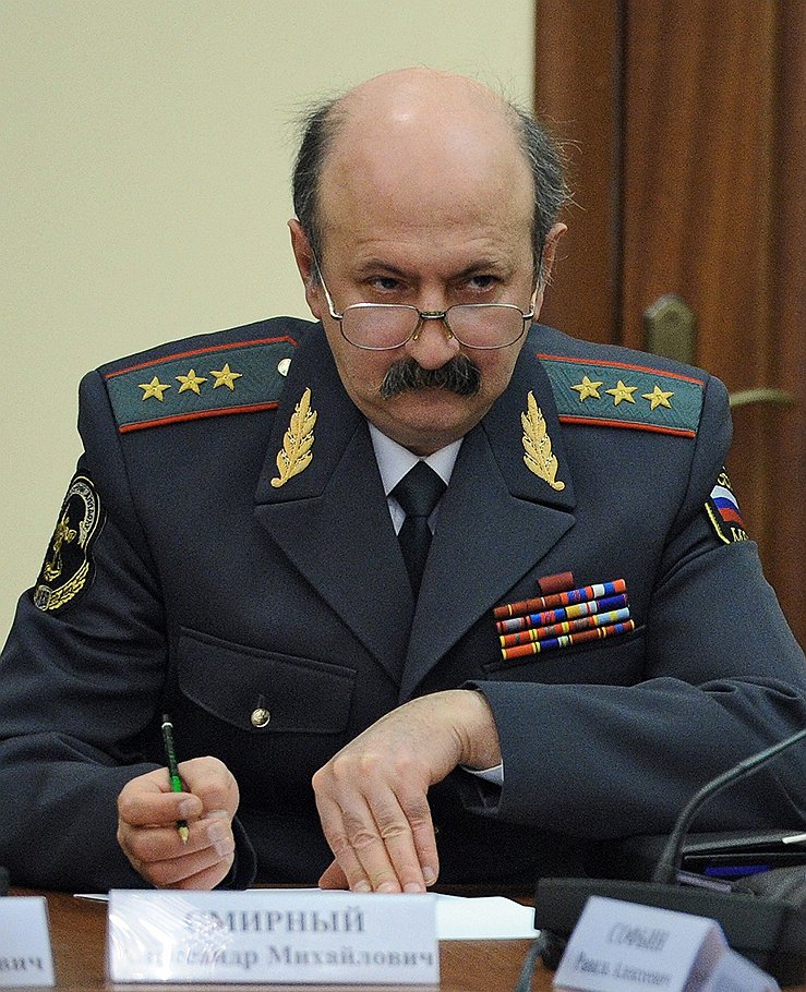 Бывший заместитель министра внутренних дел генерал-полковник полиции Александр Смирный 