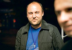 Координатор движения автомобилистов "Синие ведерки" Петр Шкуматов 